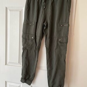 Banana Republic Dark Green Cargo Pants